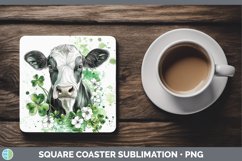 GorgeousSt Patricks Splash Square Coaster design.