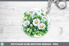 GorgeousSt Patricks Splash Keychain design.