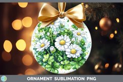 GorgeousSt Patricks Splash Ornament design.