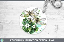GorgeousSt Patricks Splash Keychain design.