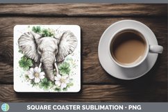 GorgeousSt Patricks Splash Square Coaster design.