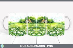GorgeousSt Patricks Splash Mug Wrap design.