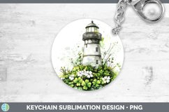 GorgeousSt Patricks Splash Keychain design.
