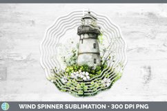 GorgeousSt Patricks Splash Wind Spinner design.