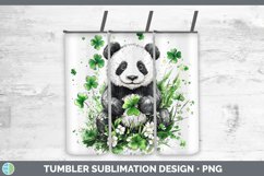 GorgeousSt Patricks Splash Tumbler design.