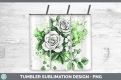 GorgeousSt Patricks Splash Tumbler design.