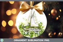 GorgeousSt Patricks Splash Ornament design.