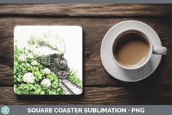 GorgeousSt Patricks Splash Square Coaster design.