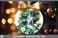 GorgeousSt Patricks Splash Ornament design.