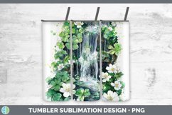 GorgeousSt Patricks Splash Tumbler design.