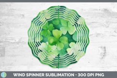 GorgeousSt Patricks Wind Spinner design.