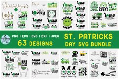 St. Patrick&#039;s day svg bundle, st. patrick&#039;s day cut file Product Image 1