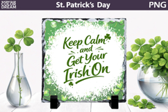 St. Patrick's Day Quote Slate Design | Irish Sublimation Product Image 1