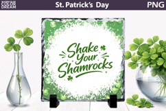 St. Patrick's Day Quote Slate Design | Irish Sublimation Product Image 1