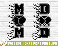 Pickleball Mom SVG, Pickleball Mom PNG, Kids Pickleball Game Product Image 4