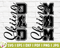Skiing Mom SVG, Skiing Mom PNG, Kids Skiing Sport Bunny Hill Product Image 4