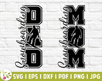 Snowboarding Mom SVG, Snowboarding Mom PNG, Kids Snowboard Product Image 4