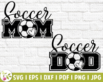 Soccer Mom SVG, Soccer Mom PNG, Kids Soccer Team Sport Product Image 3