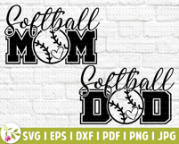 Softball Mom SVG, Softball Mom PNG, Kids Softball Team Sport Product Image 3