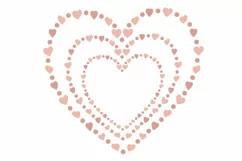 Heart Sublimation Clipart, St Valentine Love SVG files Product Image 2