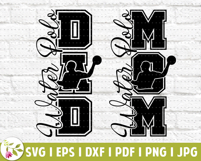 Water Polo Mom SVG, Water Polo Mom PNG, Kids Water Polo Game Product Image 4