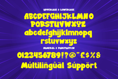 Skiddy Toons | 3D Layered Comic Webfont for Fun Websites Product Image 2