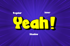 Skiddy Toons - Layered Comic Font Product Image 6