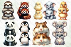 Stack Of Animals Sublimation Product Image 3