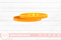 Coin Money Cash Dollar Illustration Product Image 1