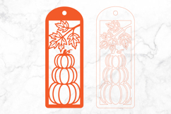 Stacked Pumpkin Bookmark SVG Laser Cut Product Image 3