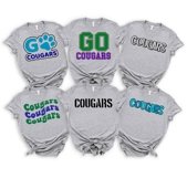 Cougars Team Spirit SVG Bundle | Cougars svg | school mascot Product Image 5