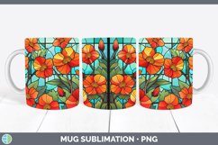 GorgeousStained Glass Mug Wrap design.