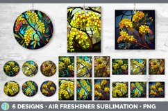 Bundle of six Floral Acacias Air Freshener designs.
