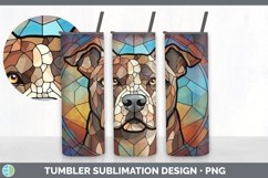 GorgeousStained Glass Tumbler design.