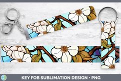 GorgeousStained Glass Key Fob design.