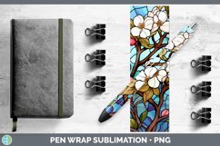 GorgeousStained Glass Pen Wrap design.