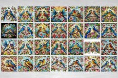 Summer Birds Wind Spinner Sublimation Template Bundle Product Image 2