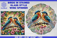 Summer Birds Wind Spinner Sublimation Template Bundle Product Image 7