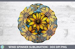 GorgeousStained Glass Wind Spinner design.