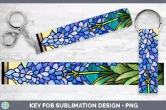GorgeousStained Glass Key Fob design.