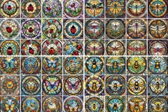 Wind Spinner PNG Sublimation Design Bundle Hanging spinner Product Image 16