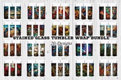 Stained Glass Art Tumbler Wrap Bundle Product Image 1