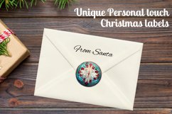 Stained Glass Christmas Ornaments Bundle Sublimation PNG Product Image 7