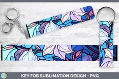 GorgeousStained Glass Key Fob design.