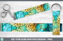 GorgeousStained Glass Key Fob design.
