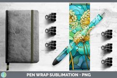 GorgeousStained Glass Pen Wrap design.