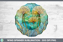 GorgeousStained Glass Wind Spinner design.