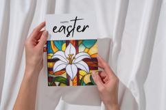Stained Glass Easter Clipart Product Image 4