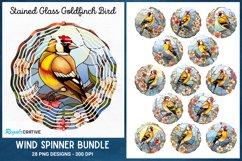 Paper crafting,clip art,digital download,digital paper craft,collage images,digital clipart,digital crafting,watercolor painting,clipart pack,stained glass print,bird clipart pack,goldfinch clipart,goldfinch bird image,wind spinner,sublimation spinner,Sta