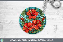 GorgeousStained Glass Keychain design.
